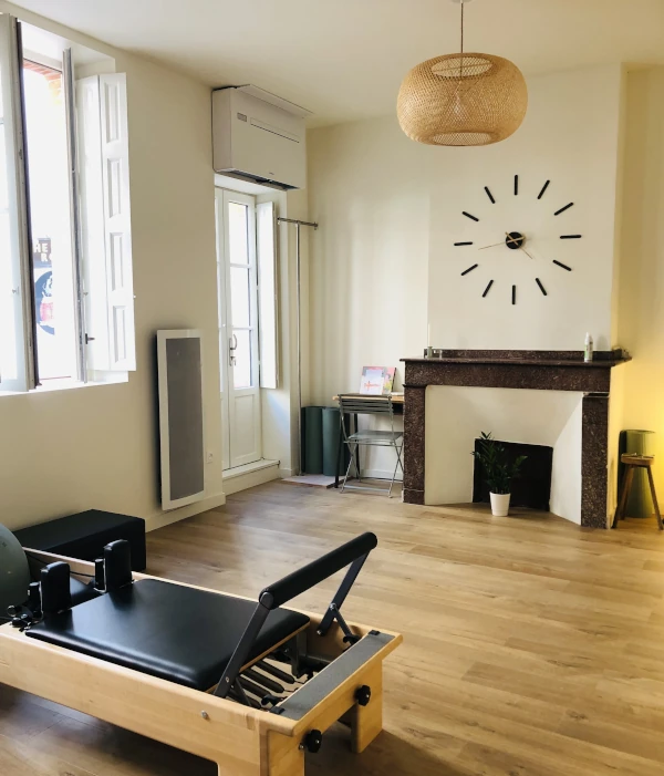 Intérieur du studio de Pilates à Toulouse